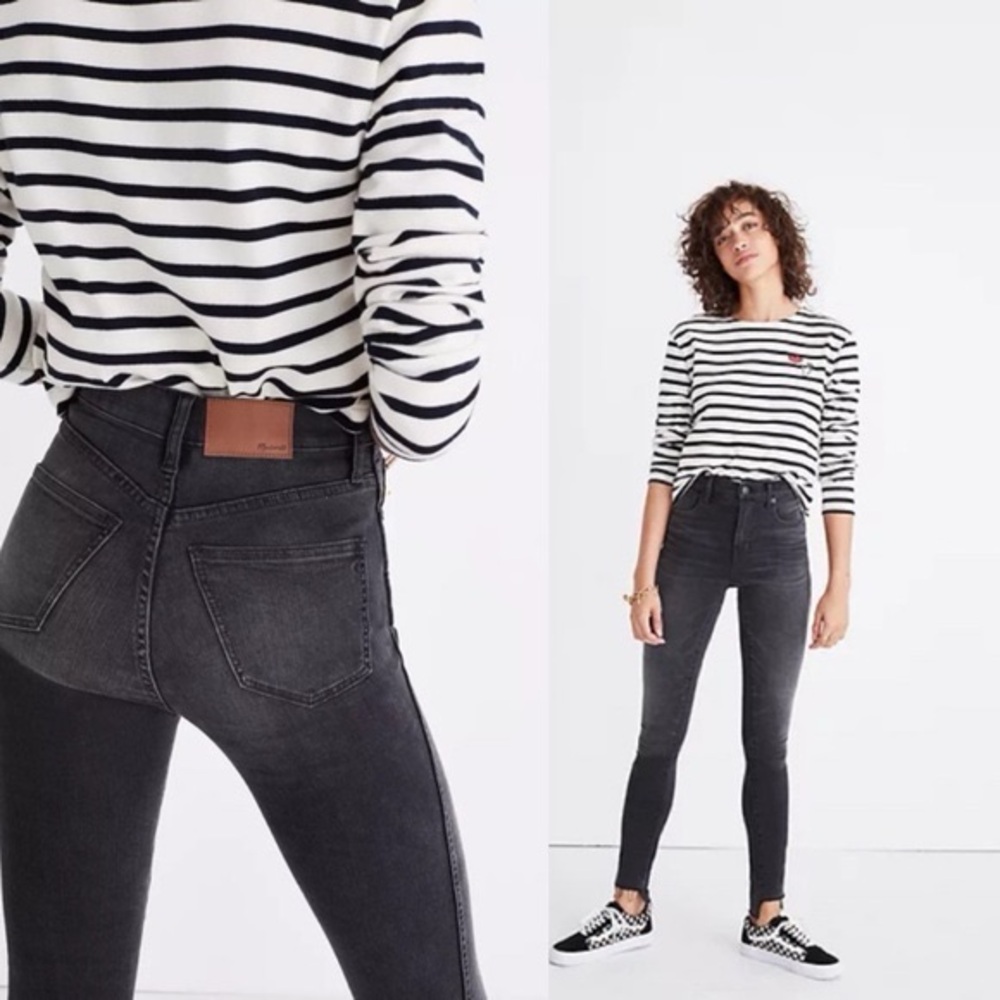 Madewell 10” High Rise Skinny